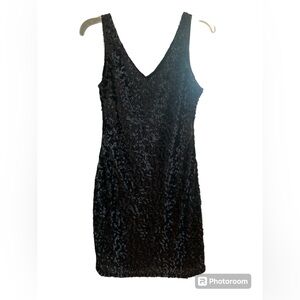 Pretty Garden Black sequin dress from Amazon Medium